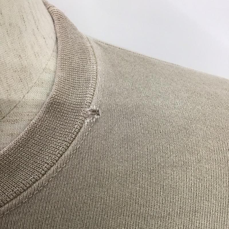 古着 USED トレーナー 長袖 長袖 M ロゴ、文字 ベージュ / ベージュ / メンズ USED 古着 中古 10106991
