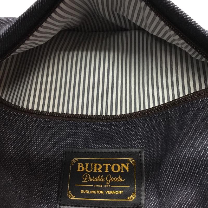 バートン BURTON リュックサック、デイパック リュックサック、デイバッグ デニム バックパック ロゴ、文字 インディゴ / インディゴ / メンズ USED 古着 中古 10121498