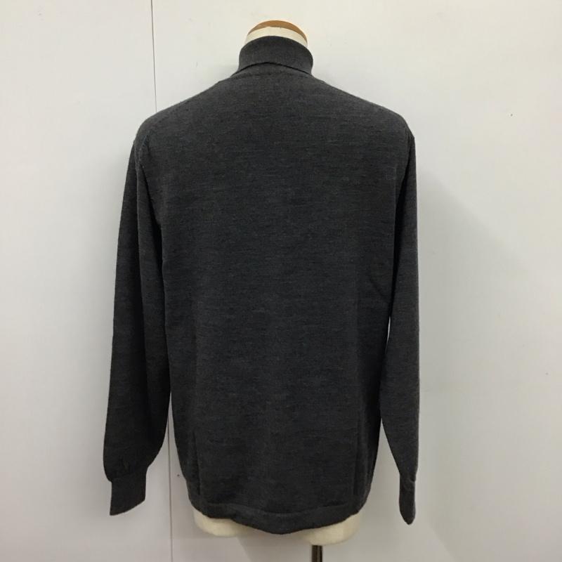 ワイズフォーメン Y s for men ニット、セーター 長袖 長袖ニットカットソー ニット セーター タートルネックニット 無地 灰 / グレー / メンズ USED 古着 中古 10115387