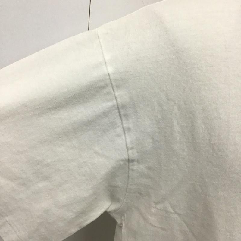 アベイシングエイプ A BATHING APE Tシャツ 半袖 半袖カットソー プリントTシャツ クルーネックカットソー XL プリント 白 / ホワイト / メンズ USED 古着 中古 10105546