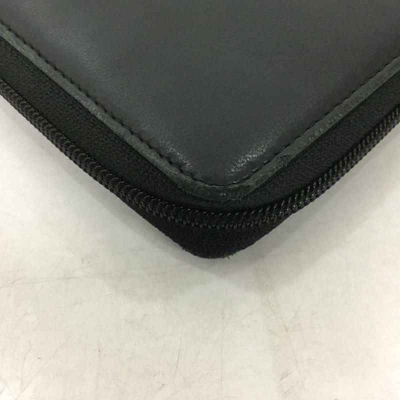 ヴィヴィアンウエストウッド Vivienne Westwood 財布 長財布 ラウンドファスナー 箱有 オーブ ワンポイント 黒 / ブラック / レディース USED 古着 中古 10144927