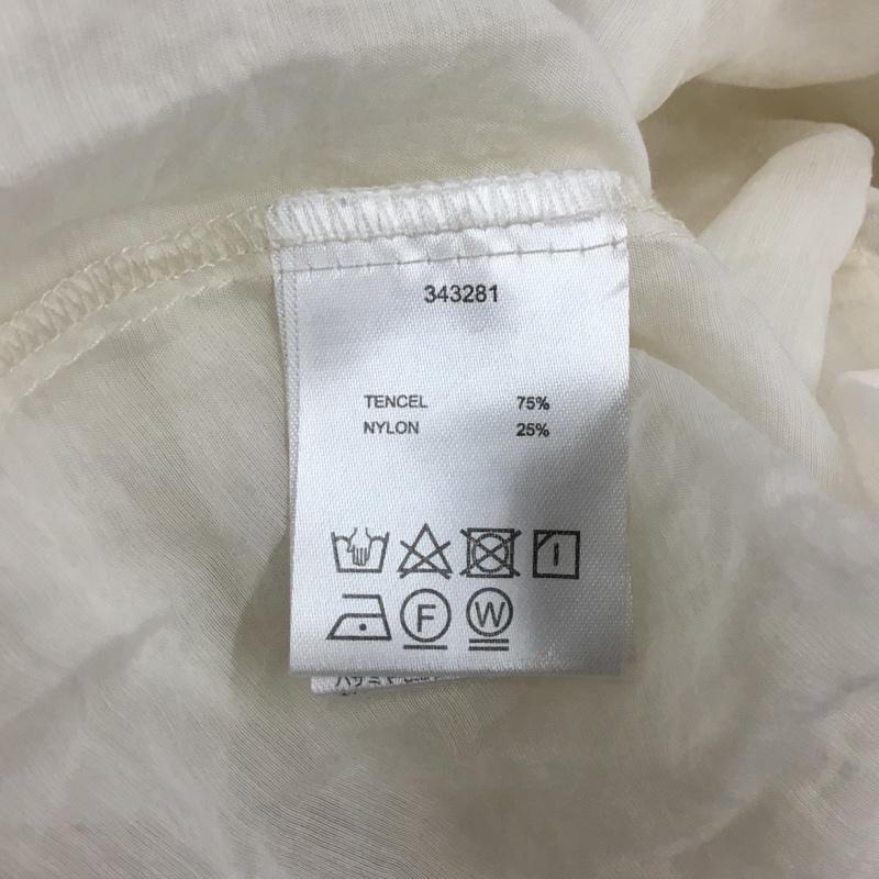 ダブルクローゼット w closet シャツ、ブラウス 長袖 シアーシャツ FREE 無地 アイボリー / アイボリー / レディース USED 古着 中古 10110856