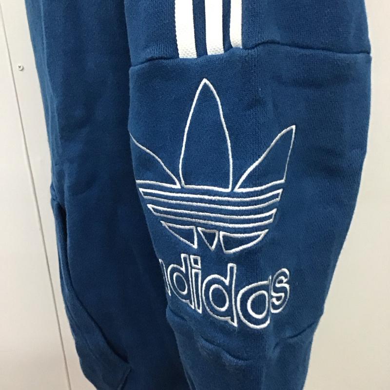アディダス adidas パーカー 長袖 dx3851 長袖パーカー スウェット スポーツウェア ロゴ、文字 青 / ブルー / メンズ USED 古着 中古 10119495