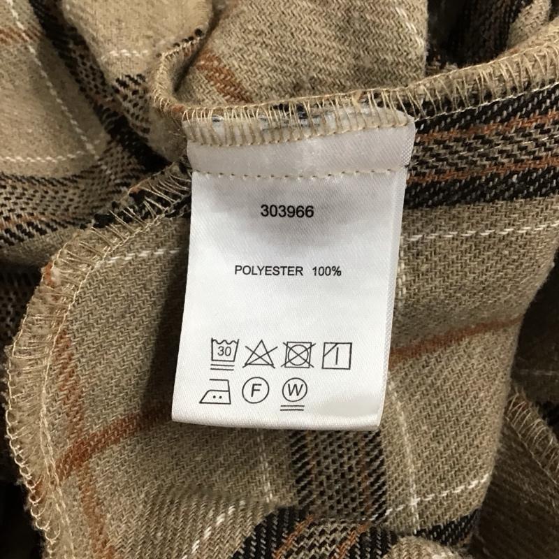 ダブルクローゼット w closet ワンピース ひざ丈スカート チェック柄 FREE チェック マルチカラー / マルチカラー / レディース USED 古着 中古 10128218