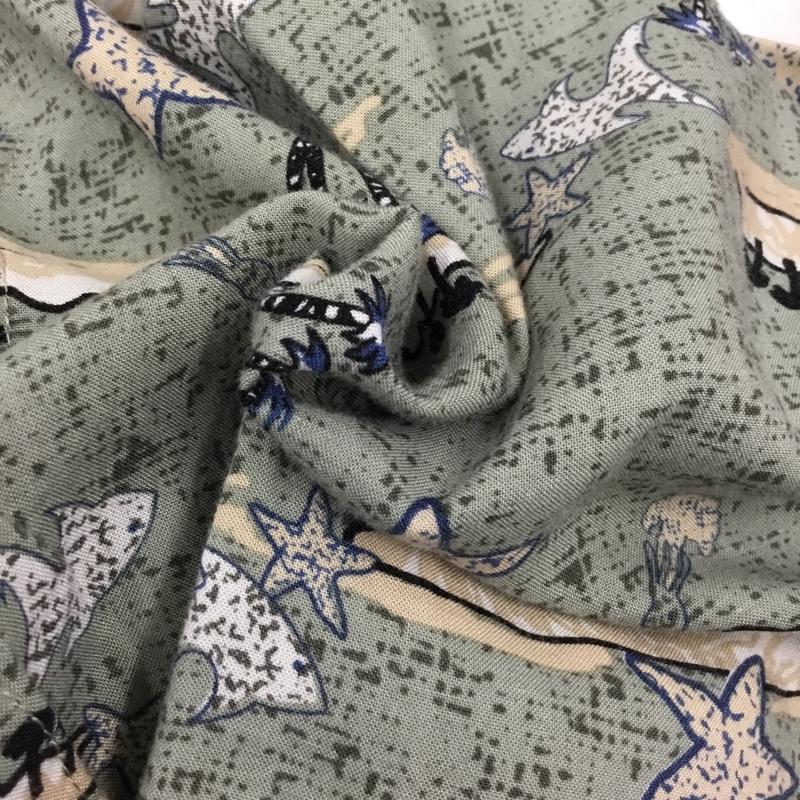 古着 USED シャツ、ブラウス 半袖 半袖シャツ カラーシャツ 半袖カットソー アロハシャツ M プリント マルチカラー / マルチカラー /  メンズ USED 古着 中古 10108522