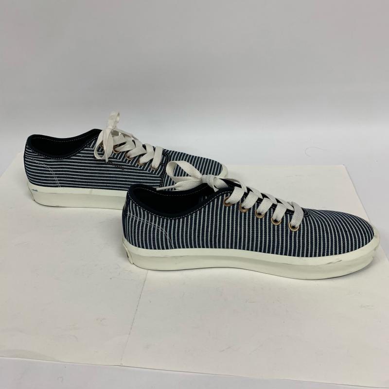 ジースターロゥ G-STAR RAW スニーカー スニーカー ストライプ インディゴ / インディゴ / X 白 / ホワイト / メンズ USED 古着 中古 10014692