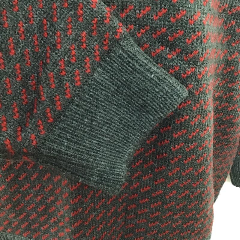 マコバ MACOBER ニット、セーター 長袖 長袖ニットカットソー ニット セーター クルーネックニット 刺繍 マルチカラー / マルチカラー / メンズ USED 古着 中古 10124261