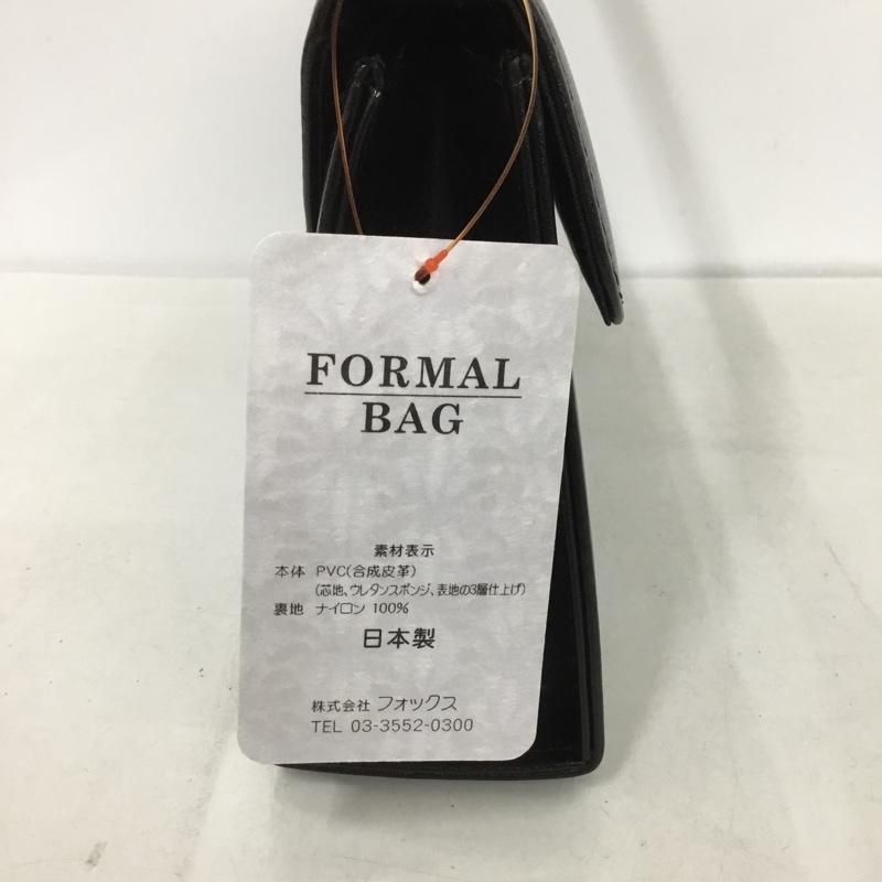 古着 USED ハンドバッグ ハンドバッグ フォーマルバッグ フェイクレザー 無地 黒 / ブラック / レディース USED 古着 中古 10132721