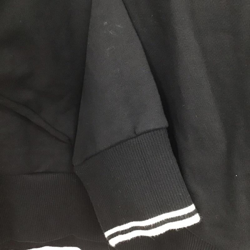フレッドペリー FRED PERRY トレーナー 長袖 長袖トレーナー スウェット スタンドネック プルオーバー L ロゴ、文字 黒 / ブラック / メンズ USED 古着 中古 10129883