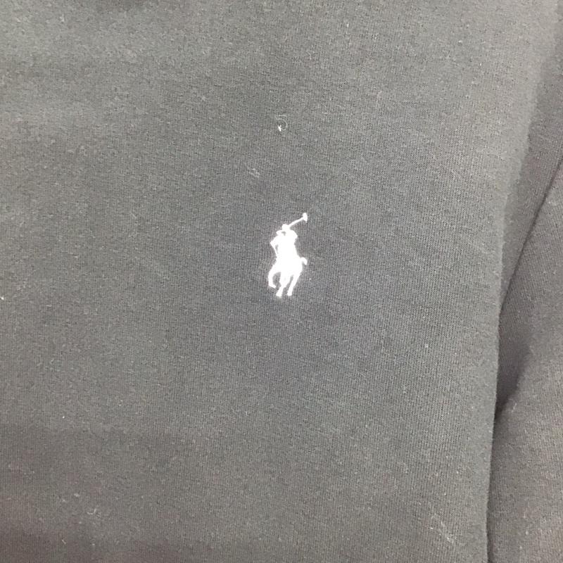 ポロラルフローレン POLO RALPH LAUREN パーカー 長袖 長袖パーカー プルオーバーパーカー スウェット S ロゴ、文字 黒 / ブラック / メンズ USED 古着 中古 10131404