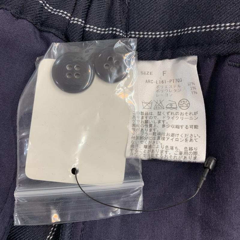 アメリカンラグシー AMERICAN RAG CIE ボトムス ボトムス ストライプ タグ付 FREE ストライプ 紺 / ネイビー / レディース USED 古着 中古 10042830