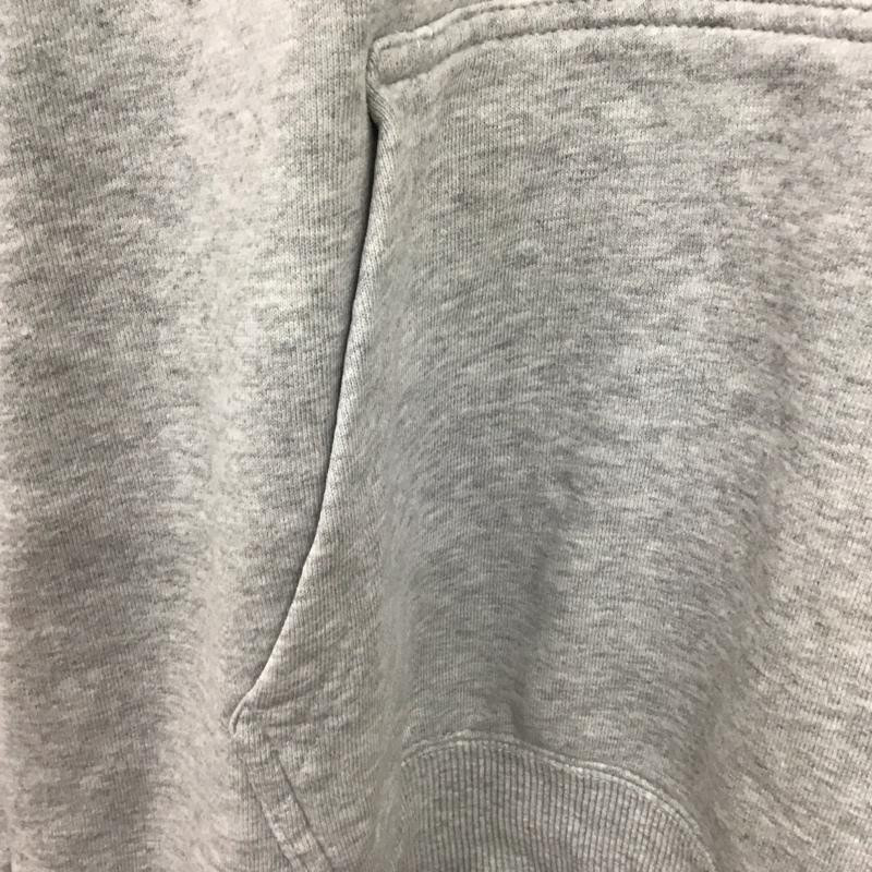 ステューシー STUSSY パーカー 長袖 長袖パーカー プルオーバーパーカー スウェット L ロゴ、文字 灰 / グレー / メンズ USED 古着 中古 10138596