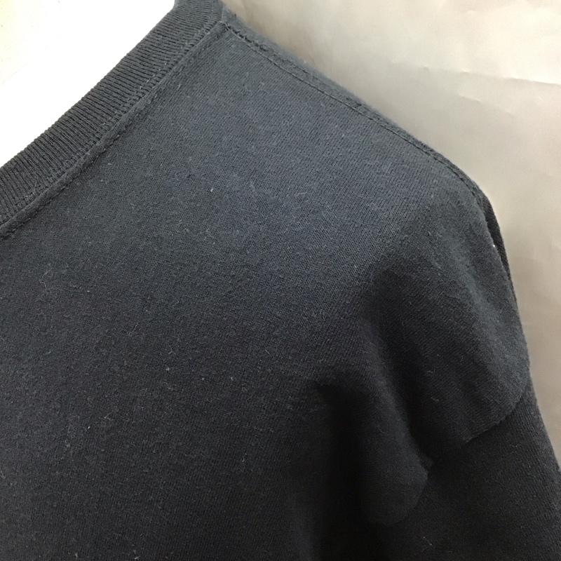 エフアールツー FR2 Tシャツ 半袖 WINDANDSEA 半袖Tシャツ プリントTシャツ 半袖カットソー L プリント 紺 / ネイビー /  メンズ USED 古着 中古 10113569