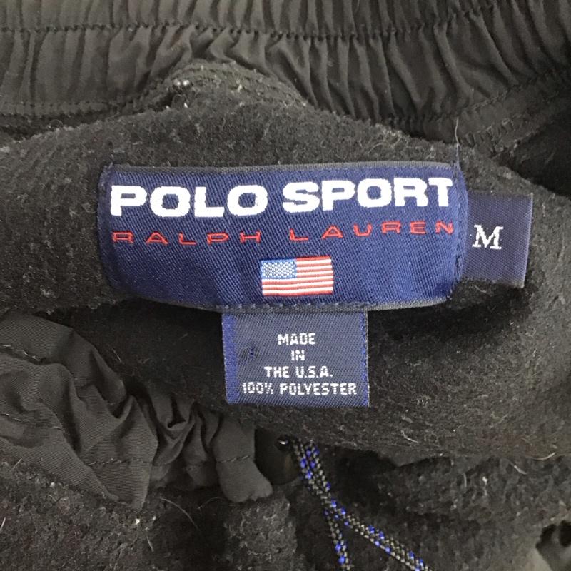ポロスポーツラルフローレン POLOSPORT パンツ ワークパンツ、ペインターパンツ ワイドパンツ カジュアルパンツ ワークパンツ 90s usa製 M 無地 黒 / ブラック / メンズ USED 古着 中古 10145989