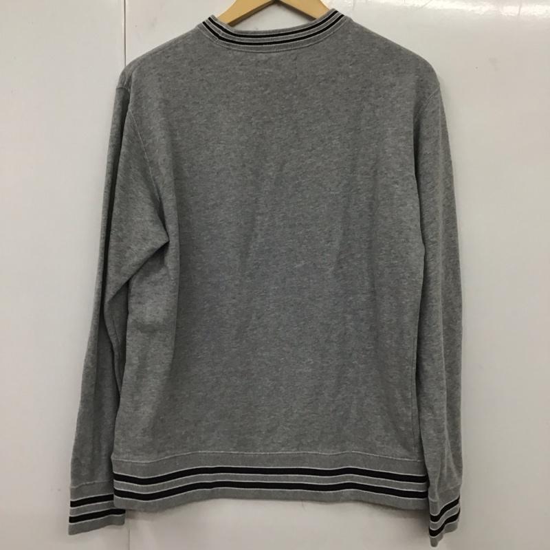 チャンピオン Champion トレーナー 長袖 L 無地 灰 / グレー /  メンズ USED 古着 中古 10120162