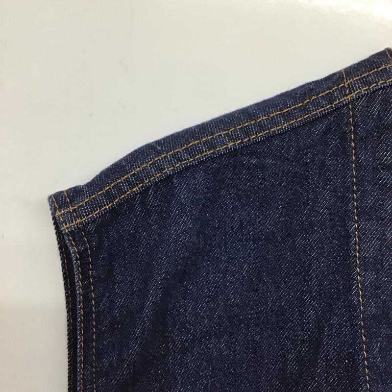 テラ TELA ベスト ベスト デニム S 無地 インディゴ / インディゴ / レディース USED 古着 中古 10133169