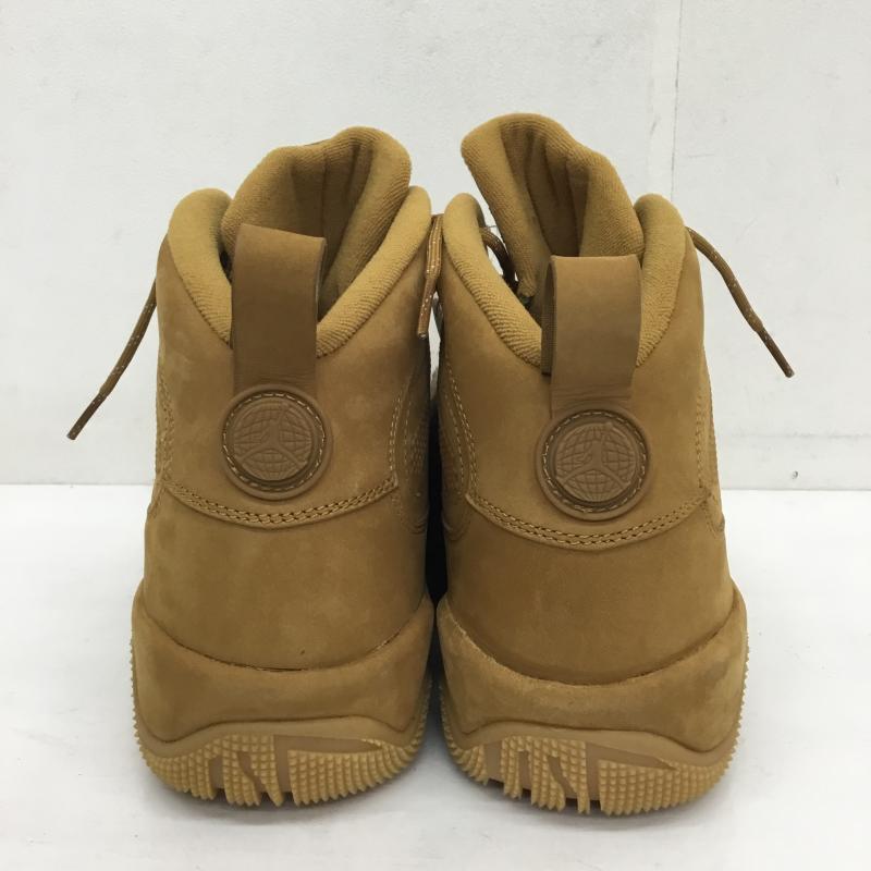 ナイキ NIKE ブーツ 一般 AR4490-700 Nike Air Jordan 9 Retro Boot Wheat 28.0cm 無地 キャメル / キャメル / X ベージュ / ベージュ / メンズ USED 古着 中古 10128864