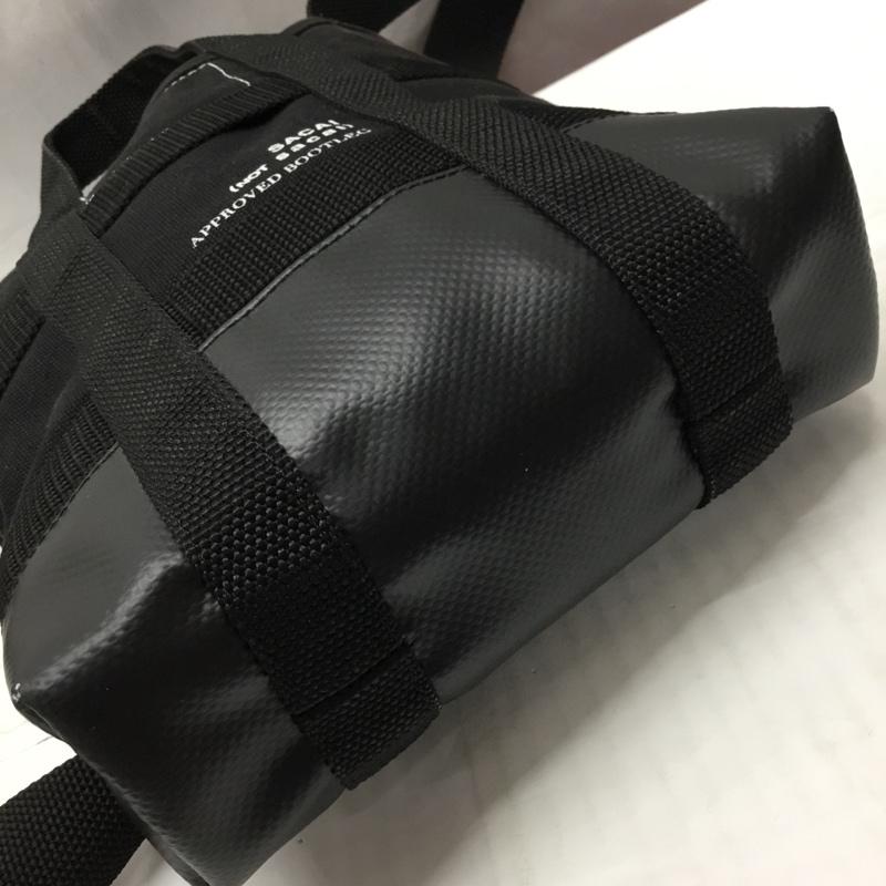 フラグメント FRAGMENT ハンドバッグ ハンドバッグ 17-01688 sacai ショルダー 2WAY ロゴ、文字 黒 / ブラック / メンズ USED 古着 中古 10120564