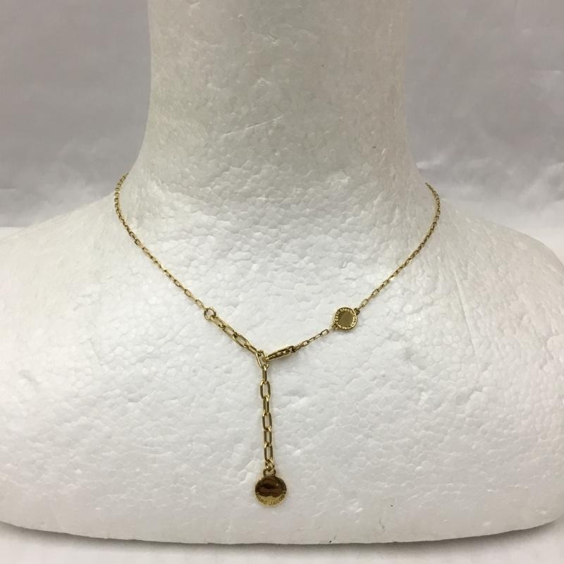 マークジェイコブス MARCJACOBS アクセサリー ネックレス、ペンダント DISC ENAMEL ロゴ、文字 黒 / ブラック / X 金 / ゴールド / レディース USED 古着 中古 10106034