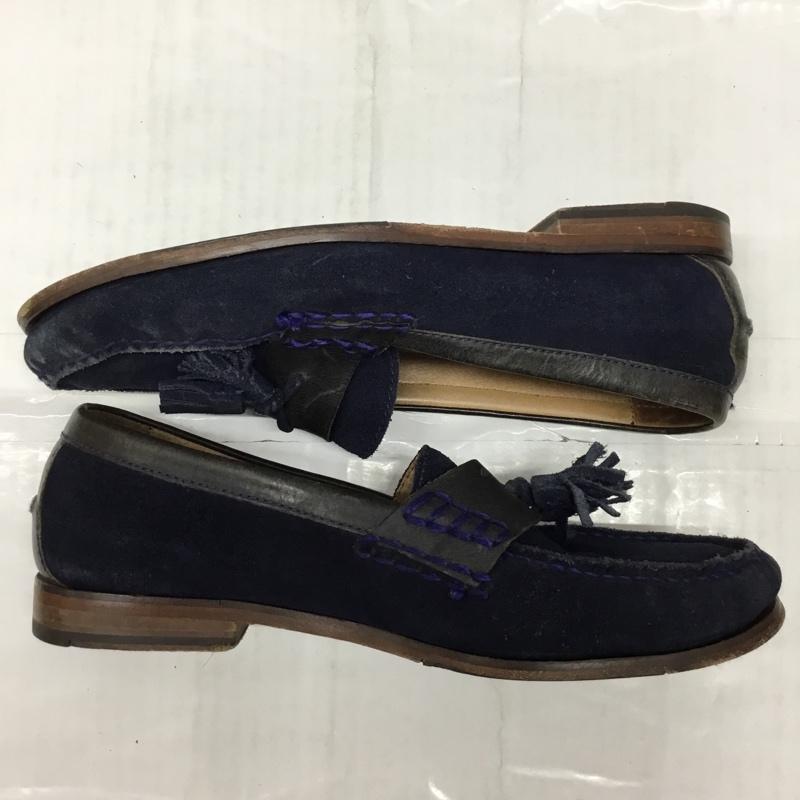 コールハーン COLE HAAN ローファー ローファー C20199 ピンチ グランド タッセル 無地 紺 / ネイビー / メンズ USED 古着 中古 10116627