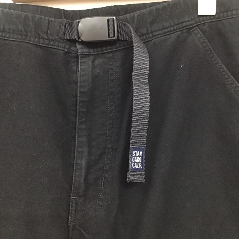 スタンダード カリフォルニア STANDARD CALIFORNIA パンツ ワークパンツ、ペインターパンツ ワークパンツ ワイドパンツ カジュアルパンツ M 無地 黒 / ブラック / メンズ USED 古着 中古 10130666