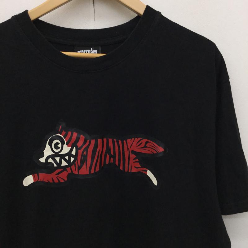 アイスクリーム ICECREAM Tシャツ 半袖 XL プリント 黒 / ブラック / メンズ USED 古着 中古 10139000
