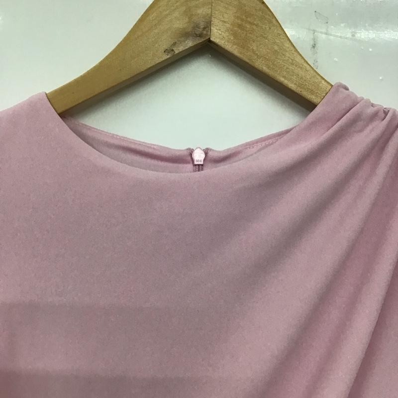ザラ ZARA ワンピース ロングスカート 4772 262 626 ノースリーブ ドレープ タグ付き M 無地 桃 / ピンク / レディース USED 古着 中古 10138655