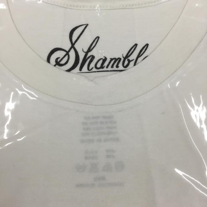 ナンバーナイン NUMBER (N)INE Tシャツ 半袖 Shambles 真空パックTシャツ S ロゴ、文字 白 / ホワイト / メンズ USED 古着 中古 10119817