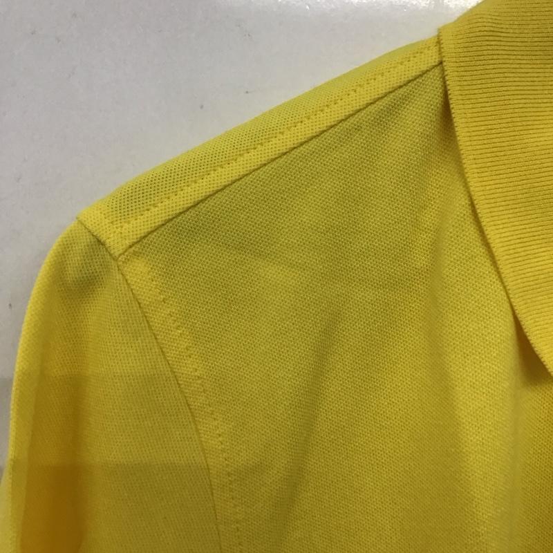 ブルックスブラザーズ BROOKS BROTHERS ポロシャツ 半袖 SLIM FIT L ワンポイント 黄 / イエロー / メンズ USED 古着 中古 10139471