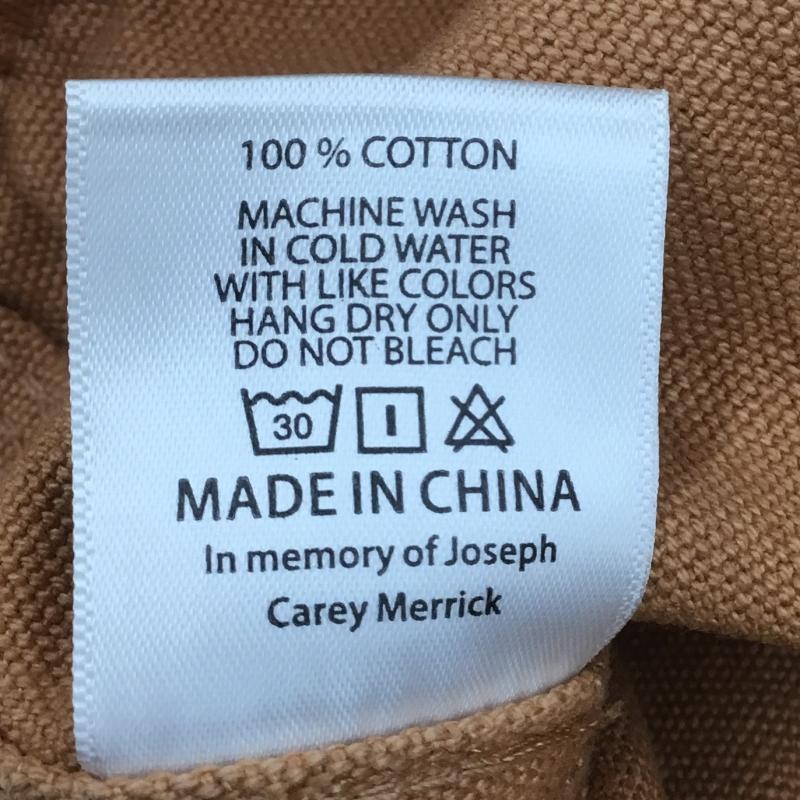 ブレインデット BRAIN DEAD パンツ ワークパンツ、ペインターパンツ XL ワンポイント X 無地 茶 / ブラウン /  メンズ USED 古着 中古 10119971