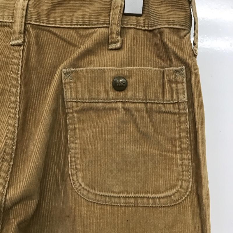 リー Lee パンツ ワークパンツ、ペインターパンツ コーデュロイパンツ ワイドパンツ カジュアルパンツ 無地 ベージュ / ベージュ / メンズ USED 古着 中古 10132896
