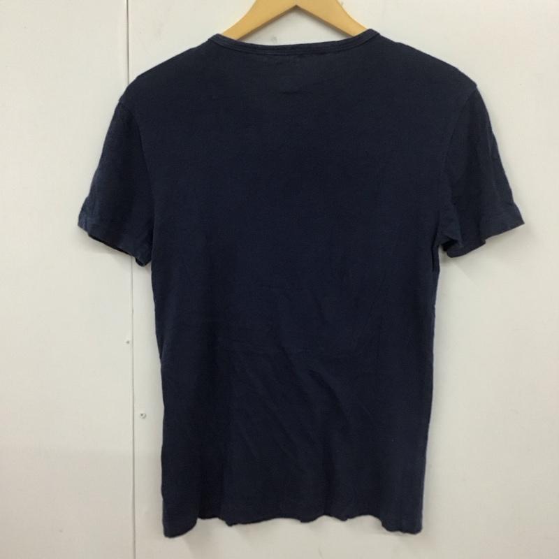 ポロラルフローレン POLO RALPH LAUREN Tシャツ 半袖 半袖カットソー プリントTシャツ クルーネックカットソー S プリント 紺 / ネイビー / レディース USED 古着 中古 10113041