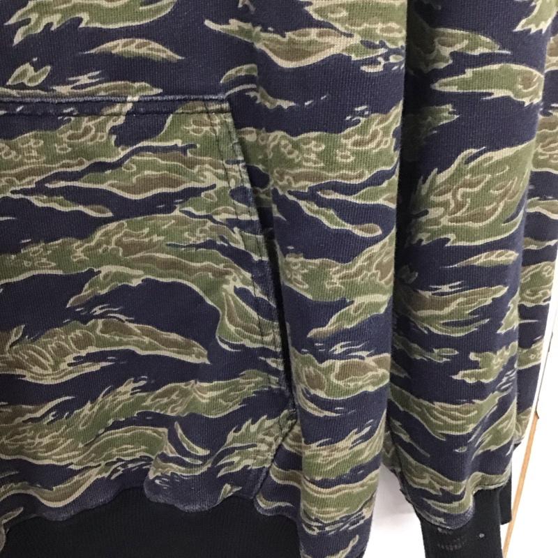 エクストララージ XLARGE パーカー 長袖 長袖パーカー プルオーバーパーカー スウェット L カモフラージュ柄・迷彩 マルチカラー / マルチカラー / メンズ USED 古着 中古 10132814