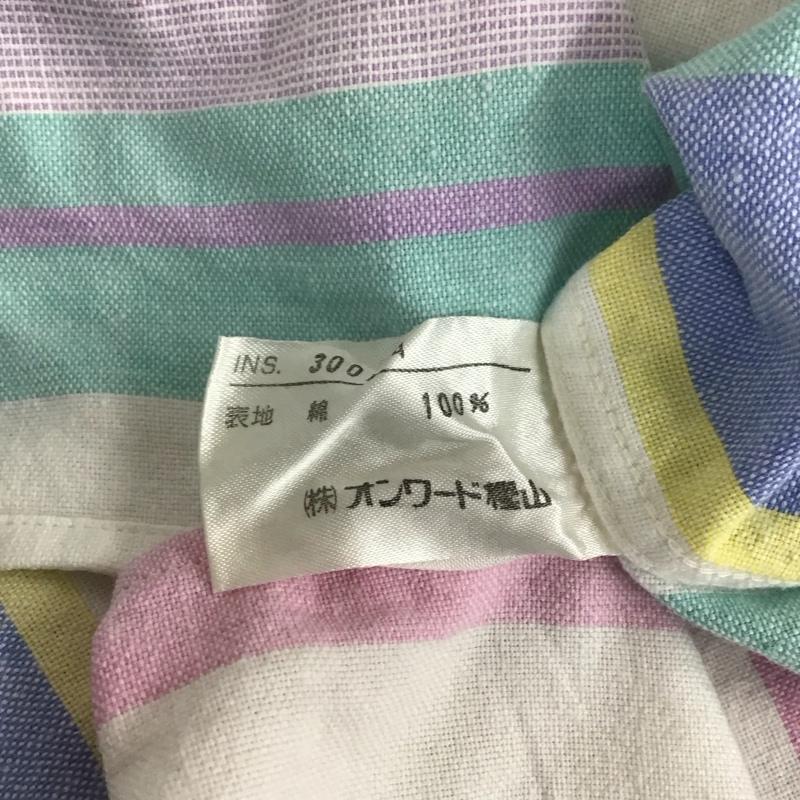 ポロバイラルフローレン Polo by RALPH LAUREN シャツ、ブラウス 半袖 半袖シャツ ストライプシャツ カラーシャツ カジュアルシャツ L ストライプ マルチカラー / マルチカラー / メンズ USED 古着 中古 10106603