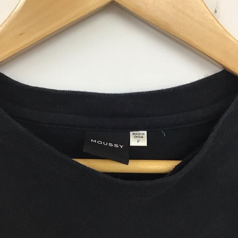 ザラ ZARA Tシャツ 半袖 010CSQ90-0750 PERMANENTVACATIONTシャツ プリントTシャツ FREE プリント 黒 / ブラック / レディース USED 古着 中古 10135786