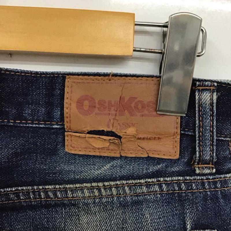 オシュコシュ OSHKOSH パンツ デニム、ジーンズ デニムパンツ ストレートパンツ ワイドパンツ カジュアルパンツ 無地 インディゴ / インディゴ /  メンズ USED 古着 中古 10124208