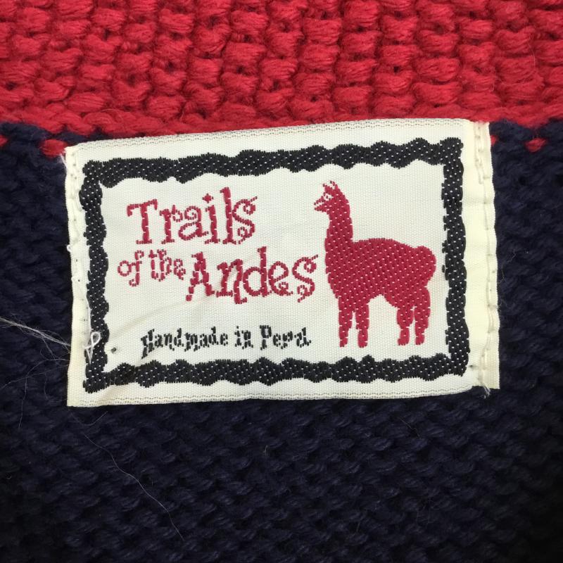 ユーズドクロージング used clothes カーディガン 長袖 Trails of the Andes キャラクター 紺 / ネイビー / レディース USED 古着 中古 10136775