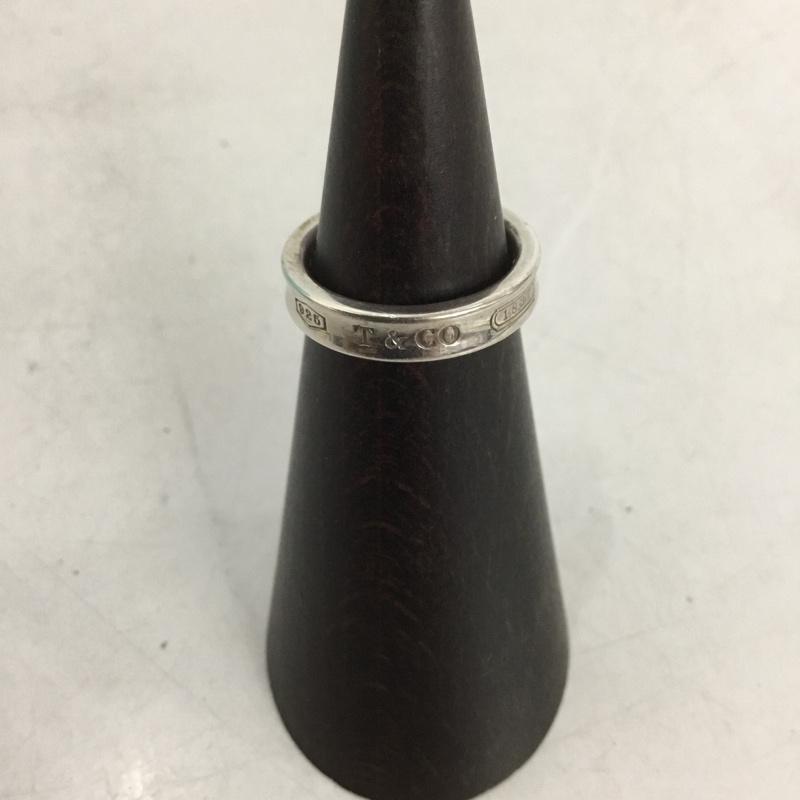 ティファニー TIFFANY&Co. アクセサリー 指輪 6号 箱有 ティファニー1837 ロゴ、文字 銀 / シルバー / レディース USED 古着 中古 10133408