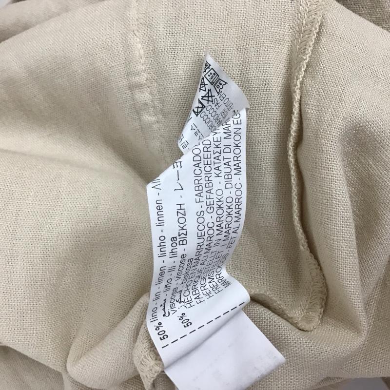 ザラ ZARA ワンピース ロングスカート XS 無地 オフホワイト / オフホワイト / レディース USED 古着 中古 10129439