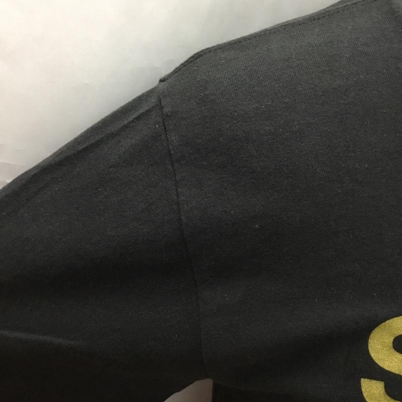 ステューシー STUSSY Tシャツ 半袖 半袖カットソー プリントTシャツ クルーネックカットソー S プリント 黒 / ブラック /  メンズ USED 古着 中古 10108988