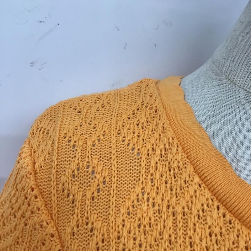 ザラ ZARA カットソー 半袖 半袖カットソー Tシャツ クルーネックカットソー S 橙 / オレンジ / レディース USED 古着 中古 10112117