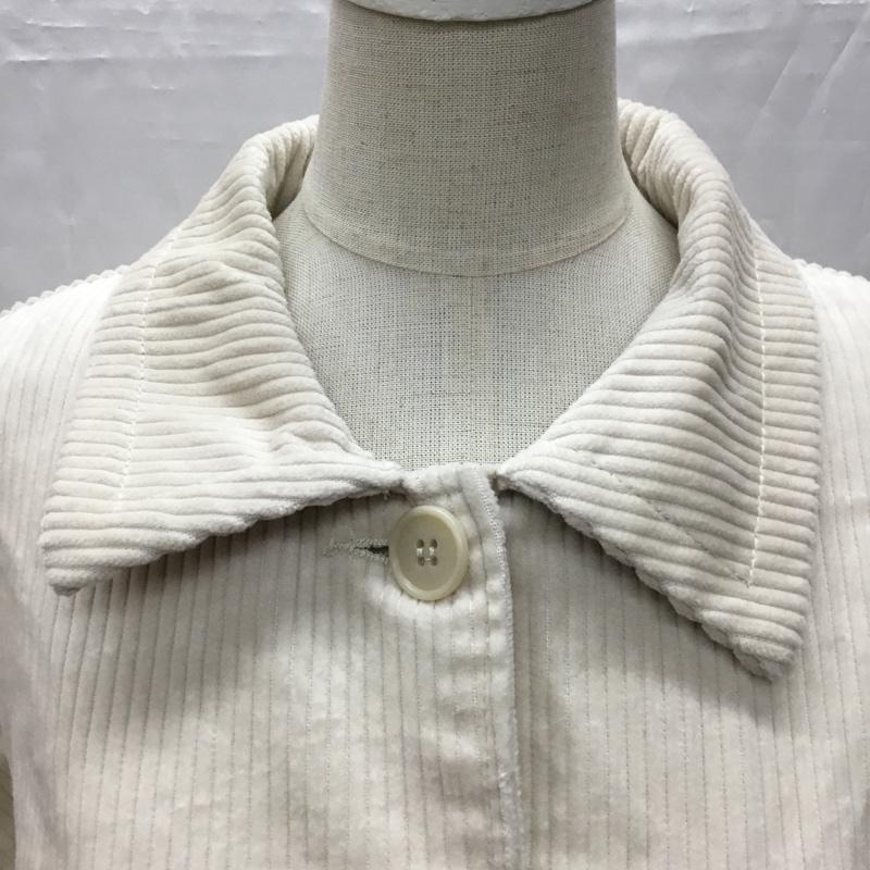 ダブルクローゼット w closet ジャケット、上着 ジャケット、ブレザー 333106 コーデュロイ FREE 無地 アイボリー / アイボリー / レディース USED 古着 中古 10107313