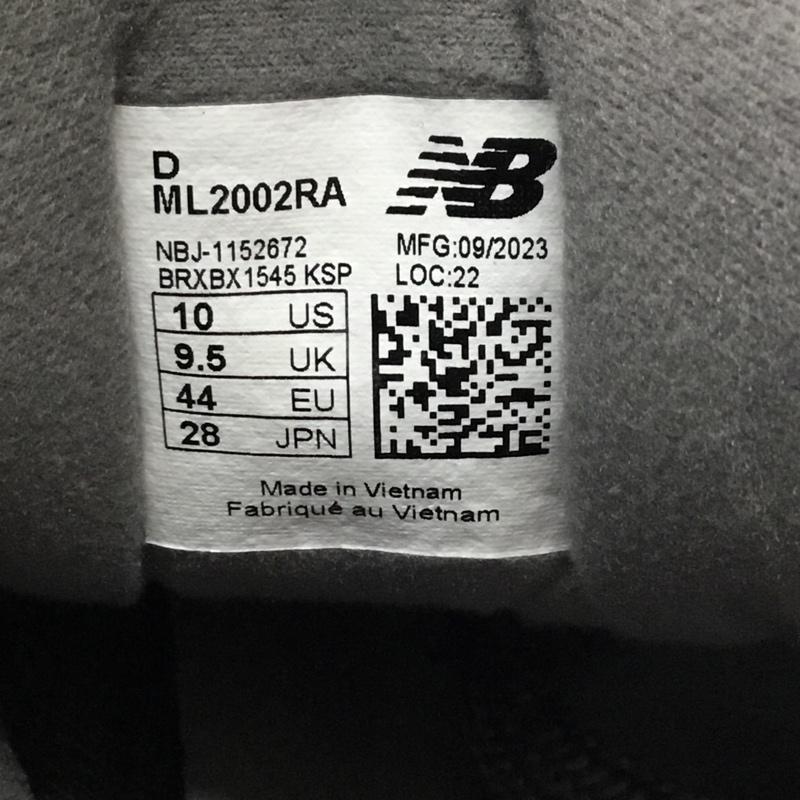 ニューバランス New Balance スニーカー スニーカー ML2002RA 28cm 箱有 28.0cm ロゴ、文字 灰 / グレー / メンズ USED 古着 中古 10120732