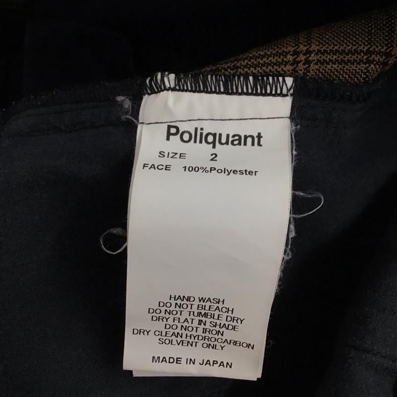 ポリクアント POLIQUANT パンツ スラックス ワイドパンツ カジュアルパンツ ワークパンツ スラックス 2 総柄 マルチカラー / マルチカラー / メンズ USED 古着 中古 10130080