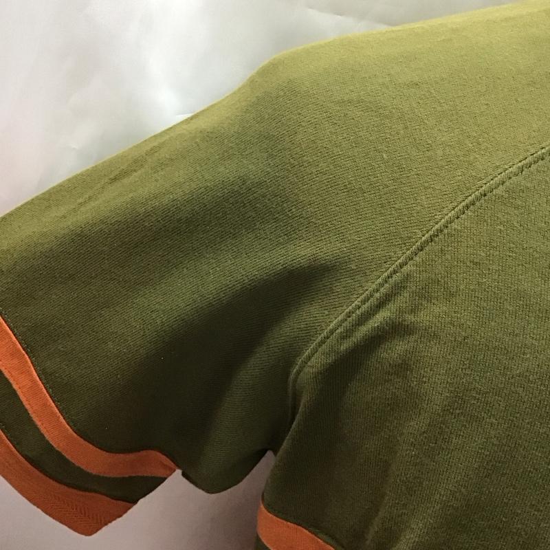 エディーバウアー Eddie Bauer ポロシャツ 半袖 半袖ポロシャツ カラーシャツ 半袖カットソー L ボーダー柄 マルチカラー / マルチカラー /  メンズ USED 古着 中古 10113227