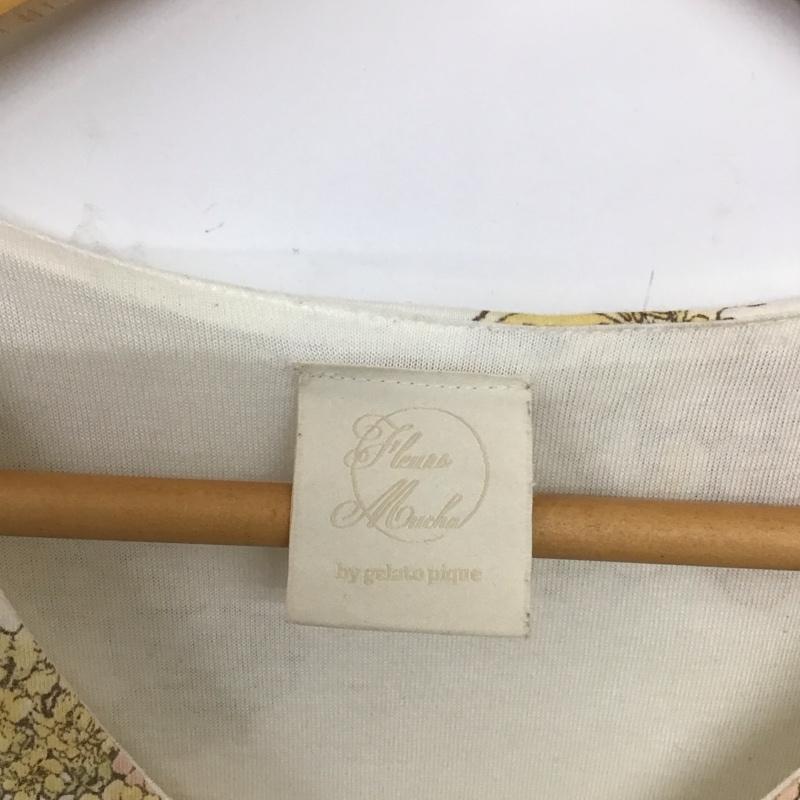 ジェラートピケ gelato pique ワンピース ロングスカート pwc0241229 フラワーワンピース 半袖ロングワンピース フレアスカート プリント マルチカラー / マルチカラー / レディース USED 古着 中古 10137565