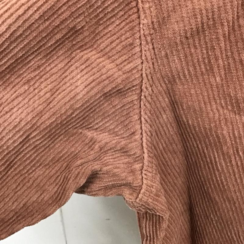 ザラ ZARA ジャケット、上着 ジャケット、ブレザー 8498 898 645 コーデュロイジャケット フリンジ L 無地 桃 / ピンク / レディース USED 古着 中古 10119599