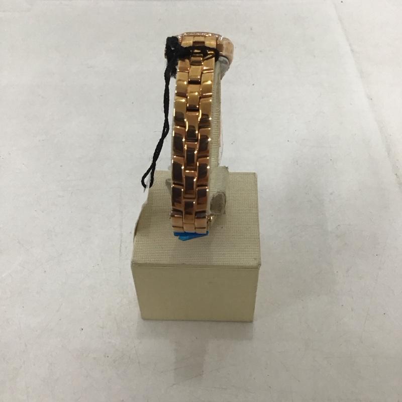 フォリフォリ Folli Follie 腕時計 アナログ(クォーツ式) WF8B026BP 箱有 ロゴ、文字 金 / ゴールド / レディース USED 古着 中古 10134484