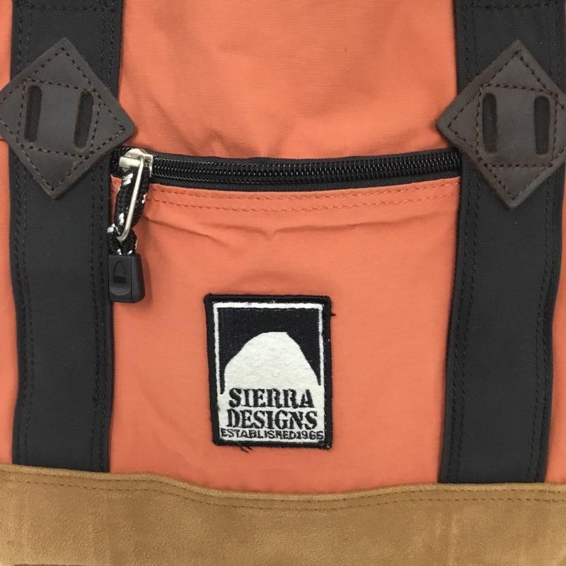 シェラデザイン SIERRA DESIGNS ハンドバッグ ハンドバッグ トートバッグ ロゴ、文字 橙 / オレンジ / X ベージュ / ベージュ / X 黒 / ブラック / メンズ USED 古着 中古 10125223