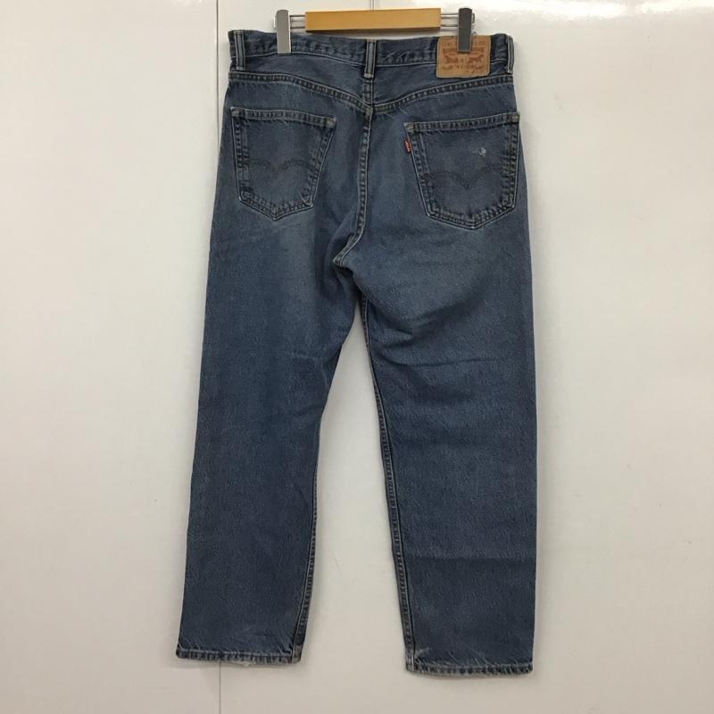 リーバイストラウスアンドコー Levi Strauss & co. パンツ デニム、ジーンズ デニムパンツ ワイドパンツ カジュアルパンツ 34 無地 インディゴ / インディゴ / メンズ USED 古着 中古 10131000